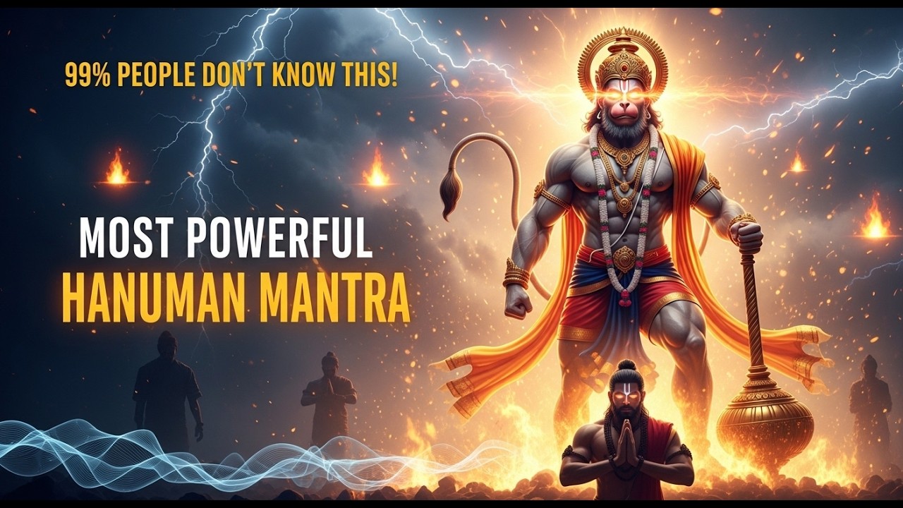 हनुमान जी का सबसे शक्तिशाली मंत्र (99% लोग नहीं जानते) 😱 | Hanuman Secret Mantra
