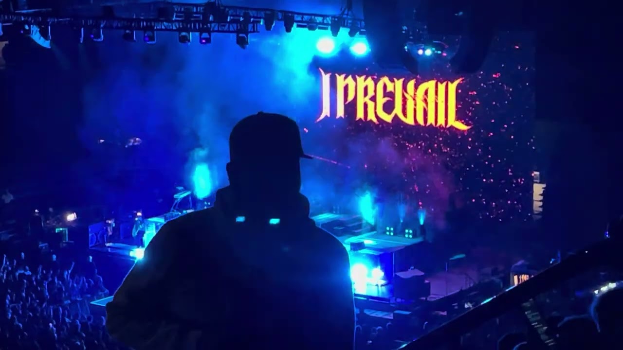 Sad but true Metallica cover/rain I Prevail live in Grand Rapids, Michigan