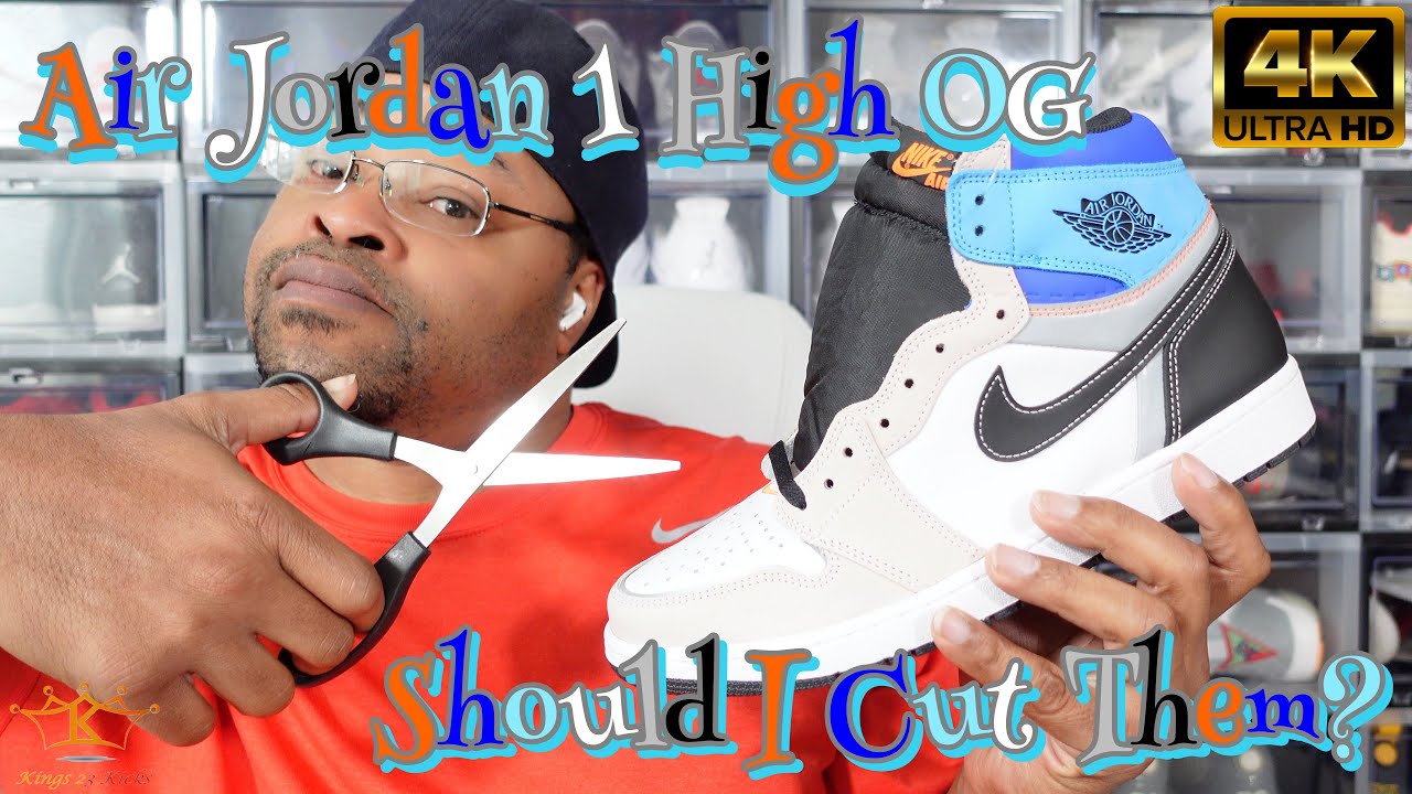 #prototype #unboxing Cutting My Air Jordan 1 