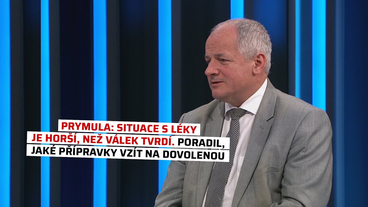 Prymula: Situace s l&eacute;ky je hor&scaron;&iacute;, než V&aacute;lek tvrd&iacute;. Poradil, jak&eacute; př&iacute;pravky vz&iacute;t na dovolenou
