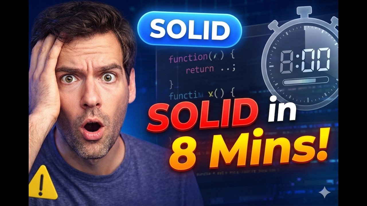 Принципы SOLID объяснены за 8 минут | Основы проектирования программного обеспечения