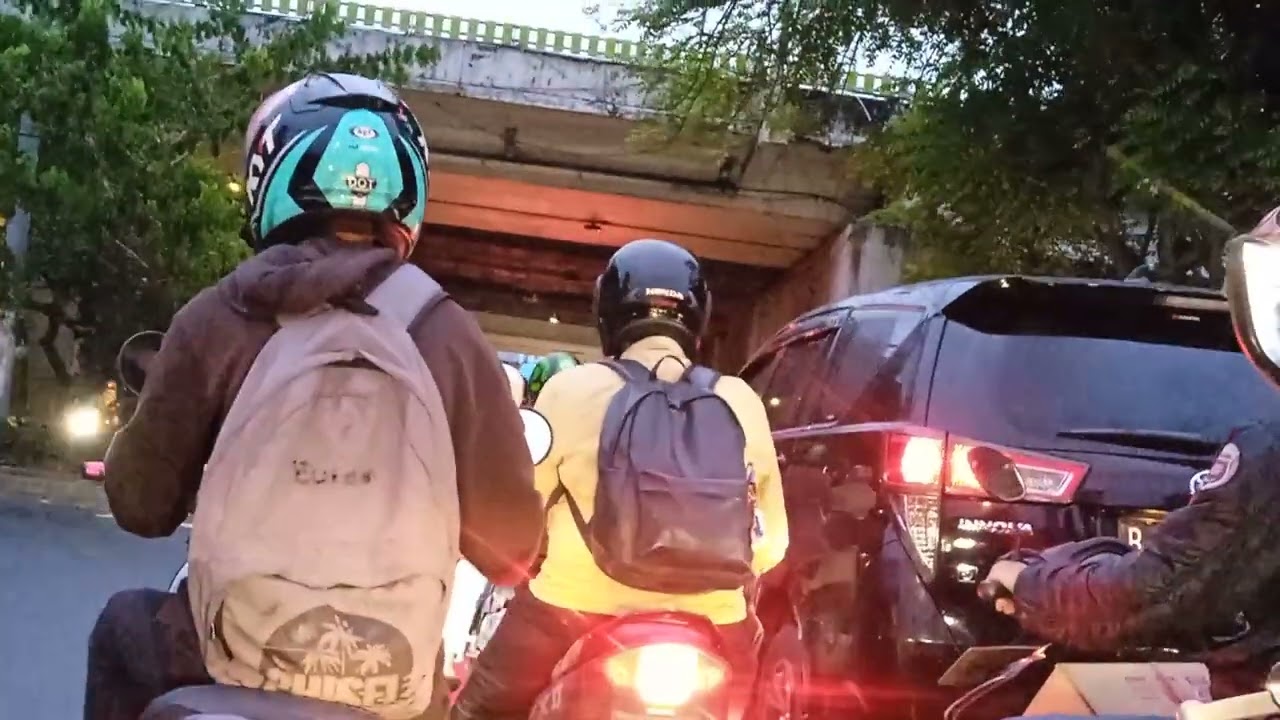 Motovlog jakarta Pagi Hari 