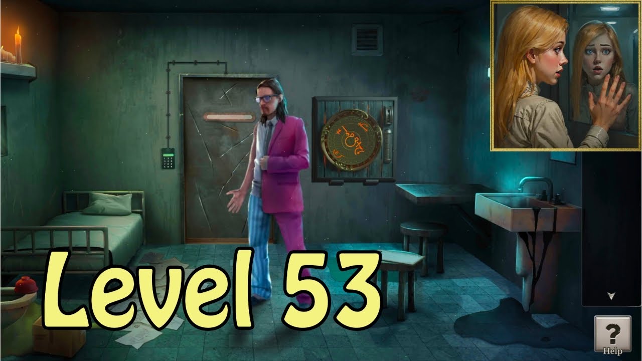 Escape from mental hospital level 53 walkthrough