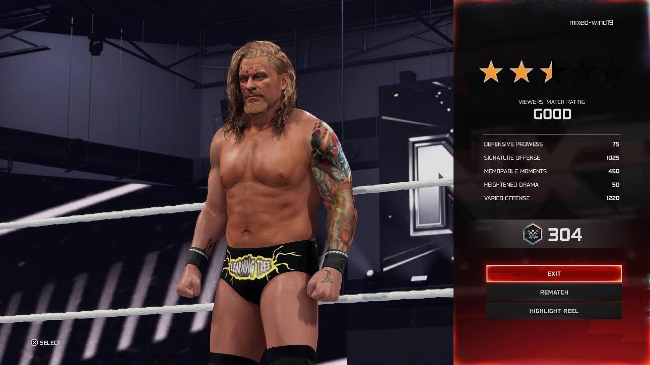 WWE 2K25 chris jericho match in Nxt in 2026