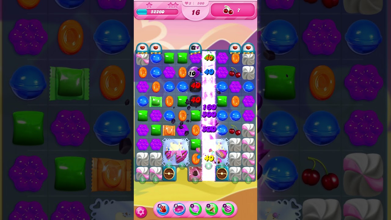 Candy Crush Saga Level 500