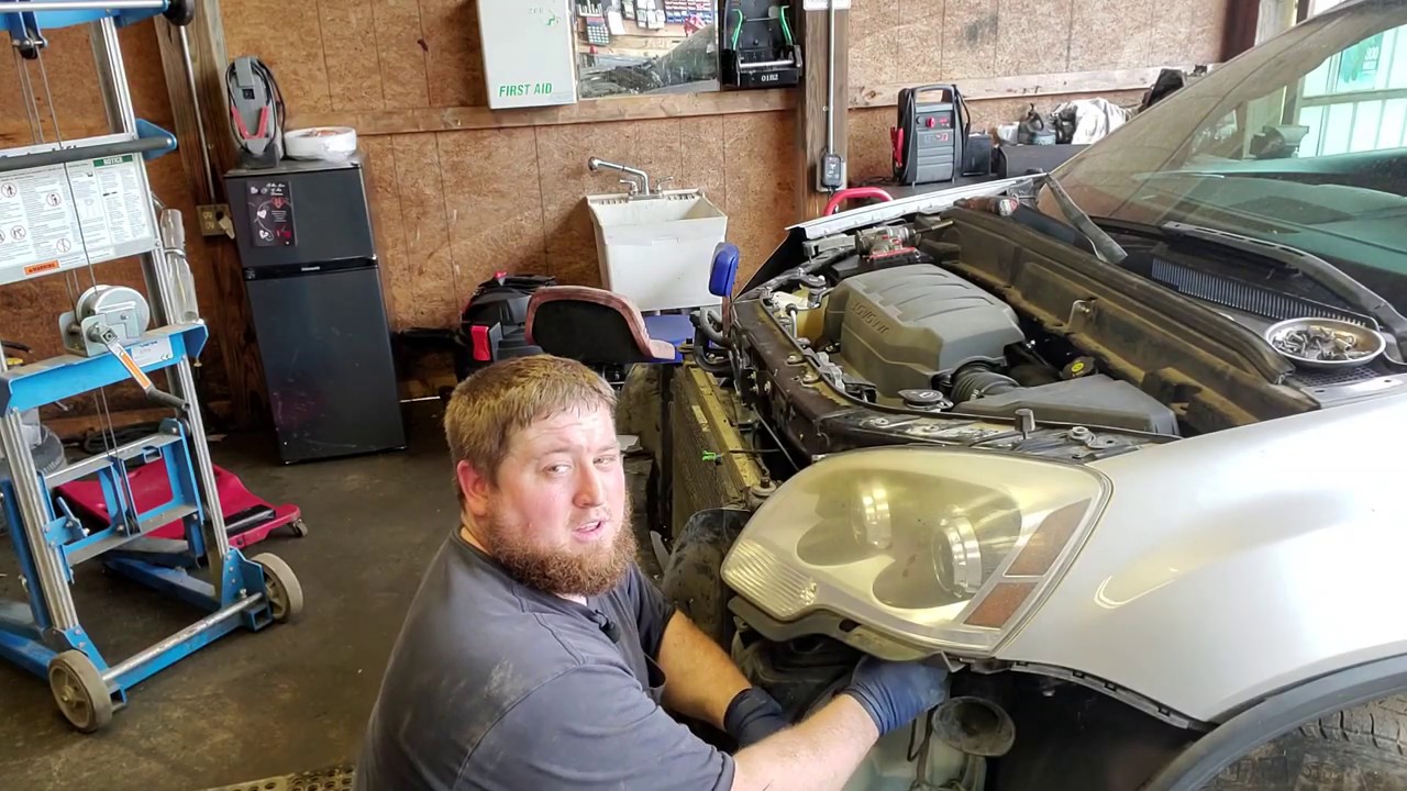 2008 GMC ACADIA ENGINE/TRANSMISSION REMOVAL FROM THE TOP PART 1