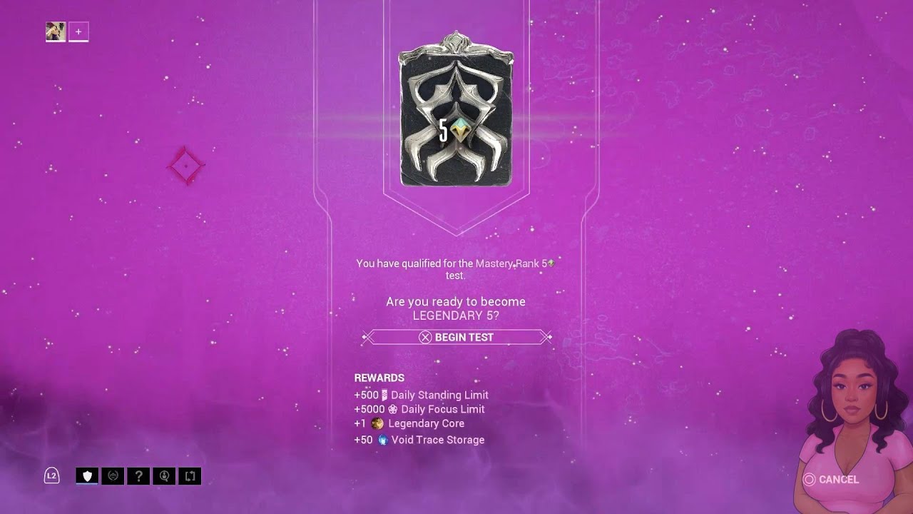 LR5 Test DONE! 😭 | Reaching Legendary Rank 5 in Warframe