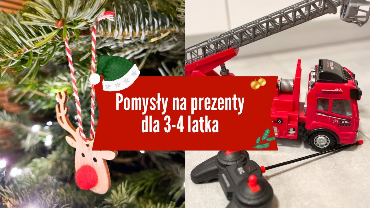 POMYSŁY NA PREZENTY DLA DZIECI 3-4 LATKA🌟