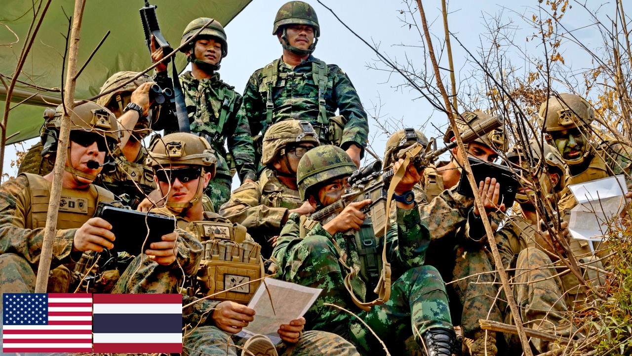 U.S. Armed Forces: Large-scale military exercises in Thailand.