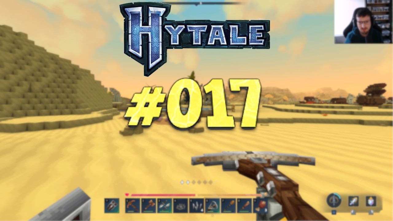 Let's Play HYTALE #017 [Deutsch/1440p@60FPS] – Auf zur Wüste und noch eine Base!