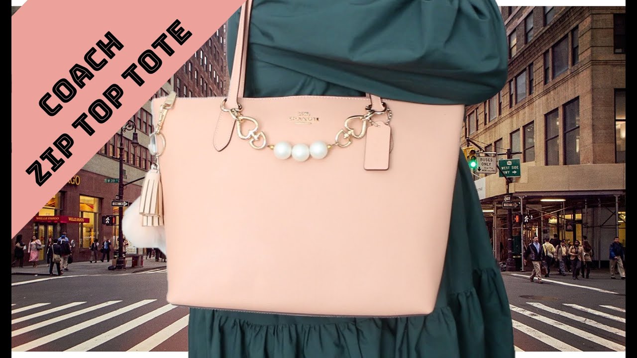 What's In My Bag: Coach Zip Top Tote