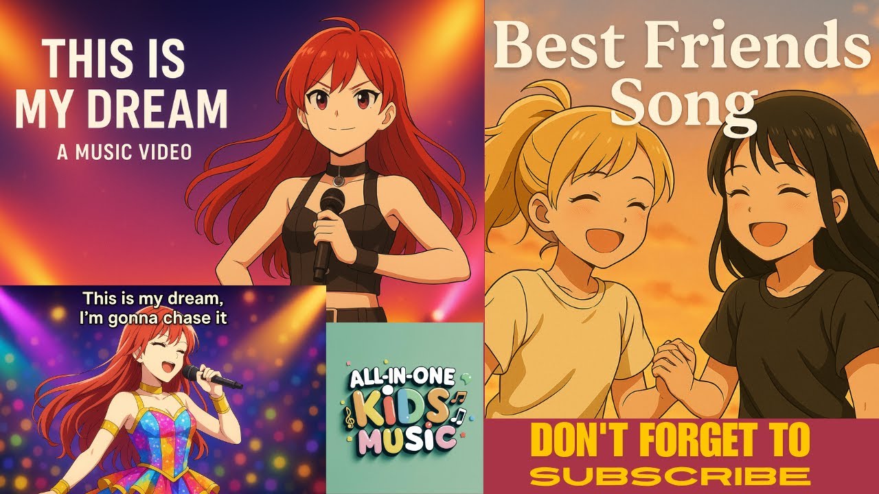 This is my Dream Music Video and Best Friend Song Anime Video