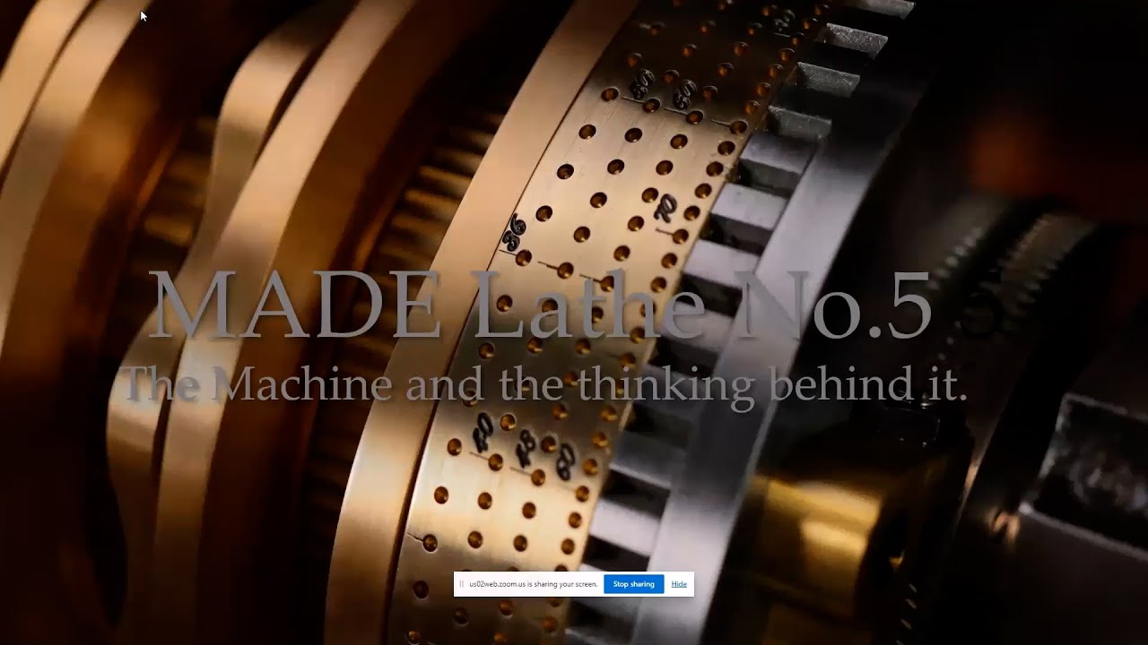 MADE Lathe Rose Engine 28Aug2021