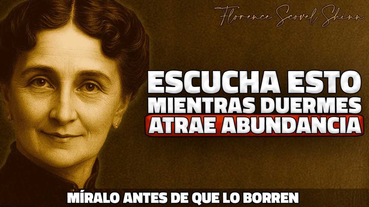 ESCUCHA ESTE DECRETO MIENTRAS DUERMES y PREPÁRATE PARA ATRAER DINERO | Florence Scovel Shinn