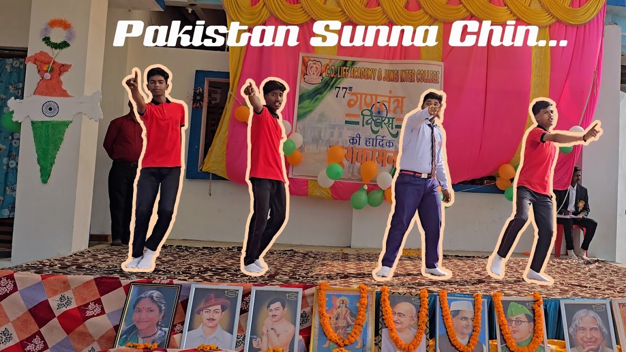 10 || Republic day Dance performance by Boys.