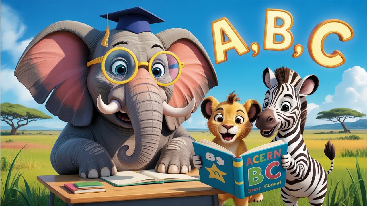 You Won’t Believe These African Animals! 🦁 (ABC Song for Kids)