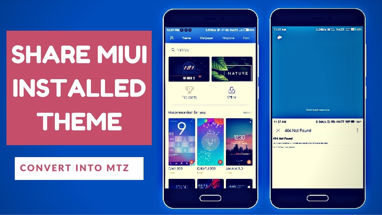 How To Share MIUI Themes | MiUi MTZ File