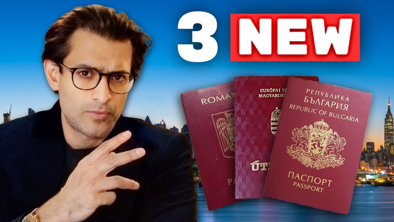 Breaking: 3 NEW Golden Visas for EU Citizenship in 2026