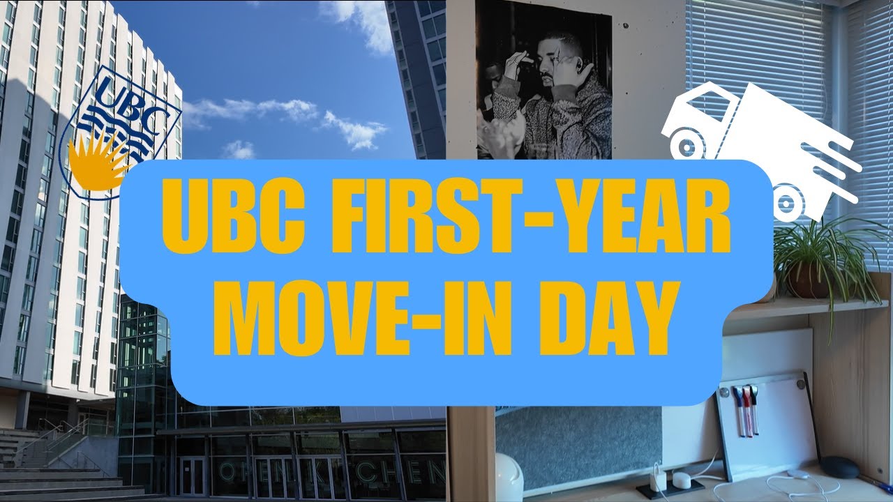 UBC First Year Move-In Day | Orchard Commons Residence Room Tour