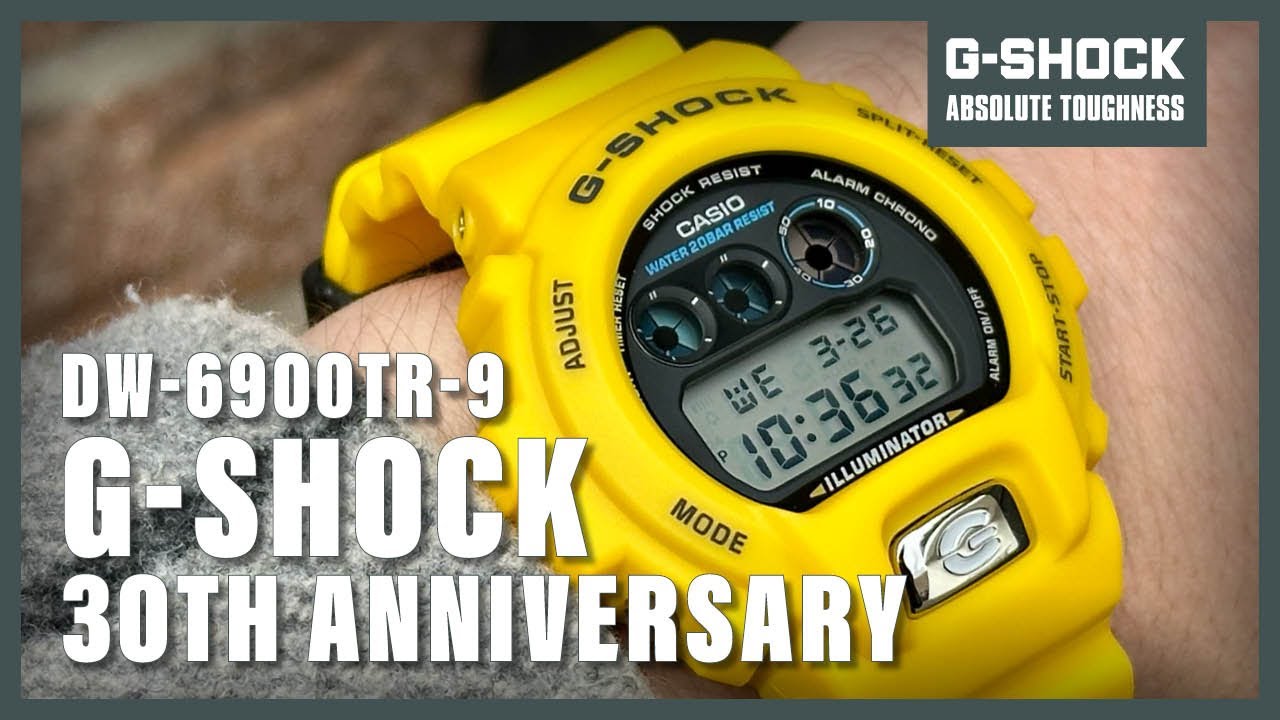 Unboxing The New Casio G Shock DW-6900TR-9