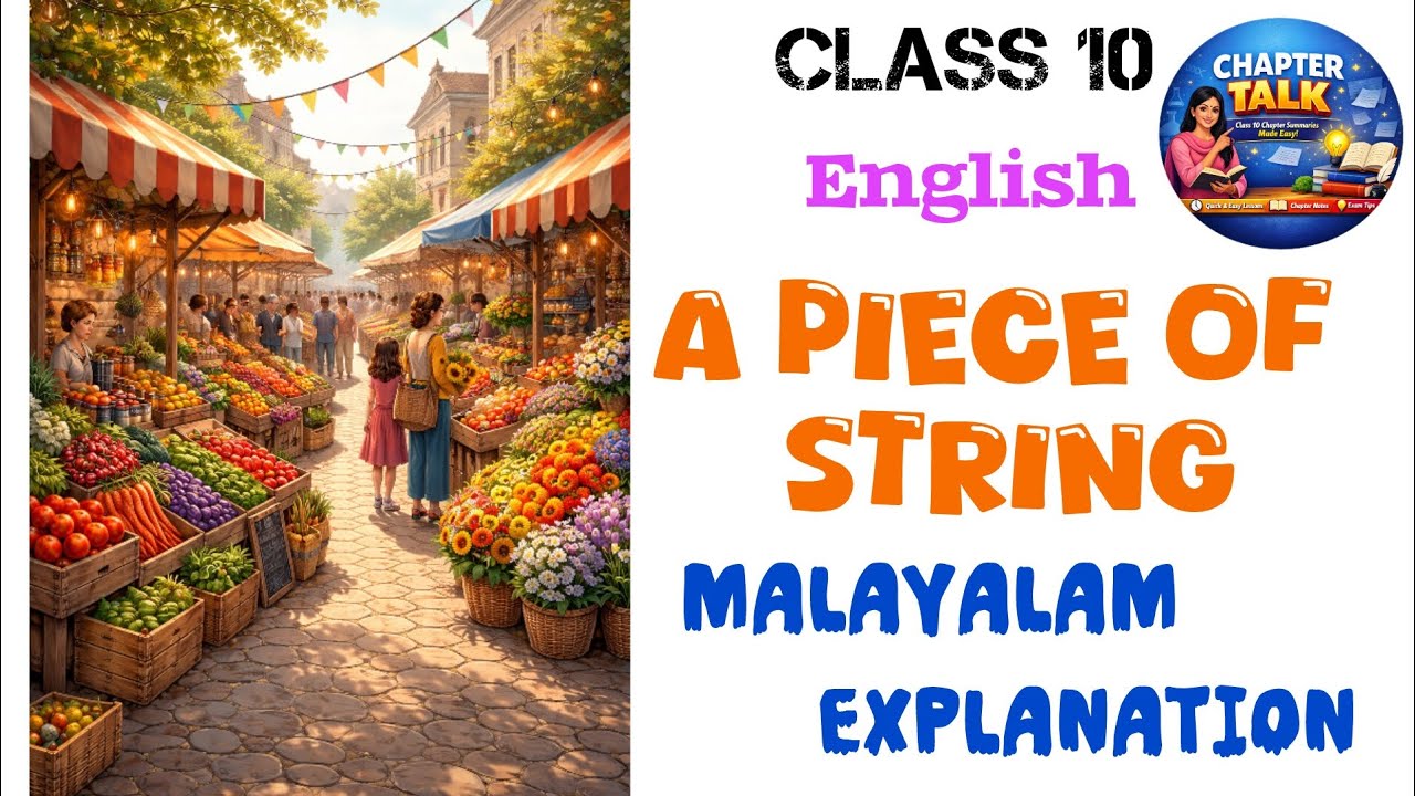 A piece of string Class 10 