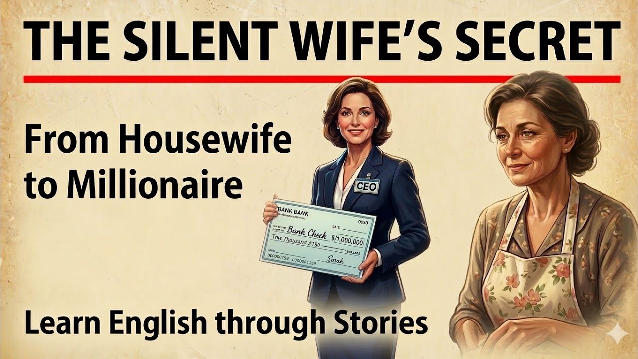 From Housewife to Millionaire | The Secret Success Story | learn English through stories 