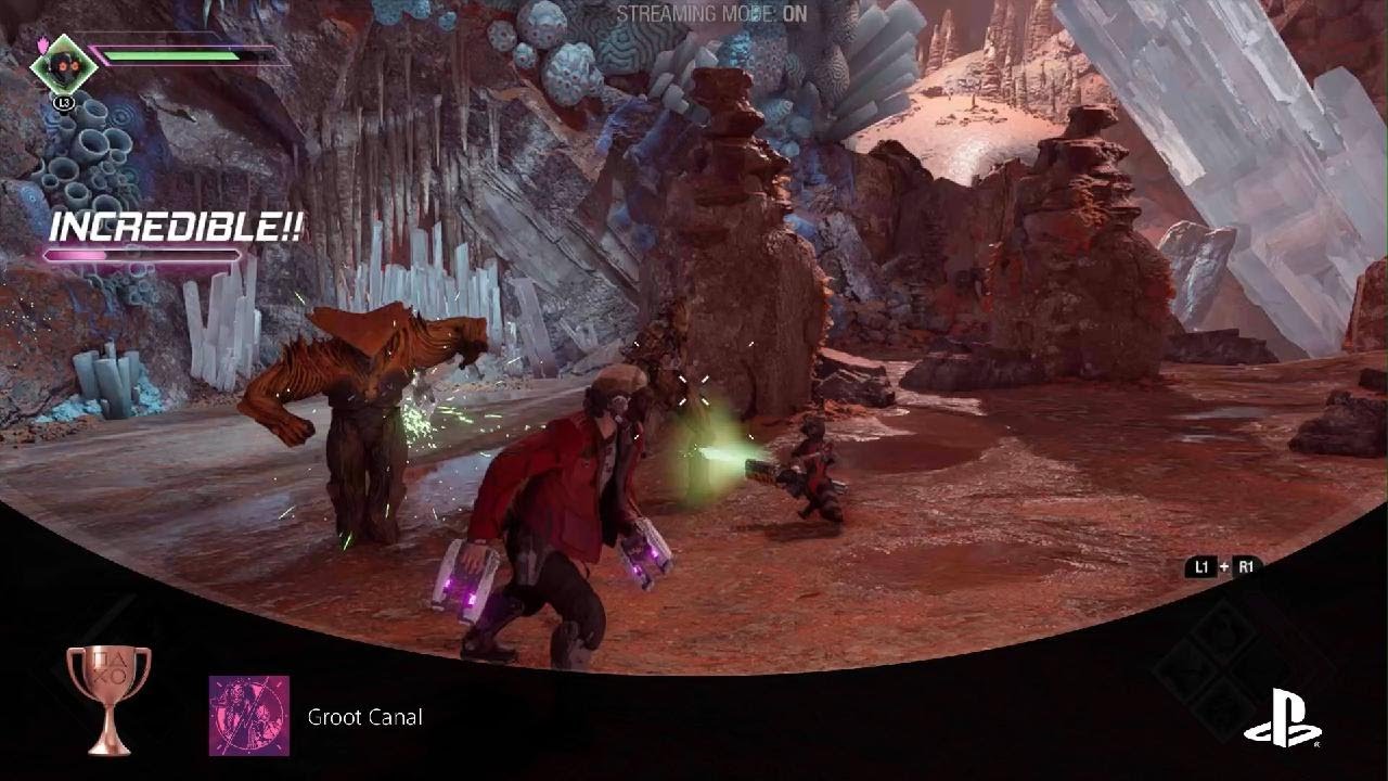 Groot Canal Trophy & Achievement - Marvel's Guardians of the Galaxy