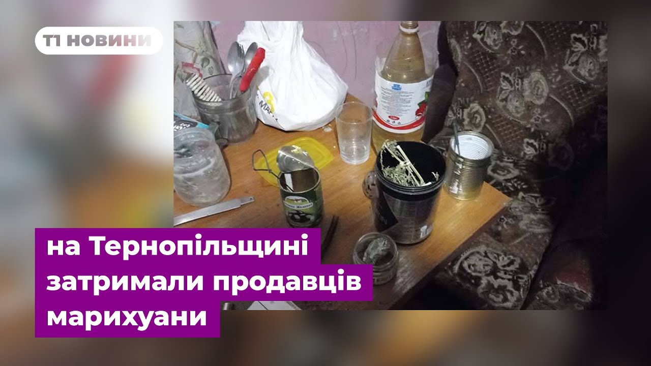 Заробляли торгівлею наркотиків: на Тернопільщині затримали продавців марихуани
