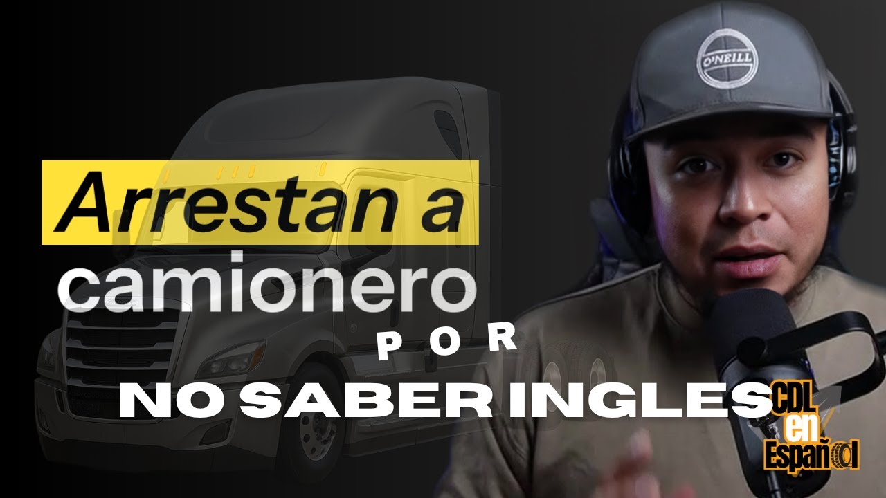 ICE, Policías y Multas por INGLÉS… ¿Se viene una cacería contra camioneros?