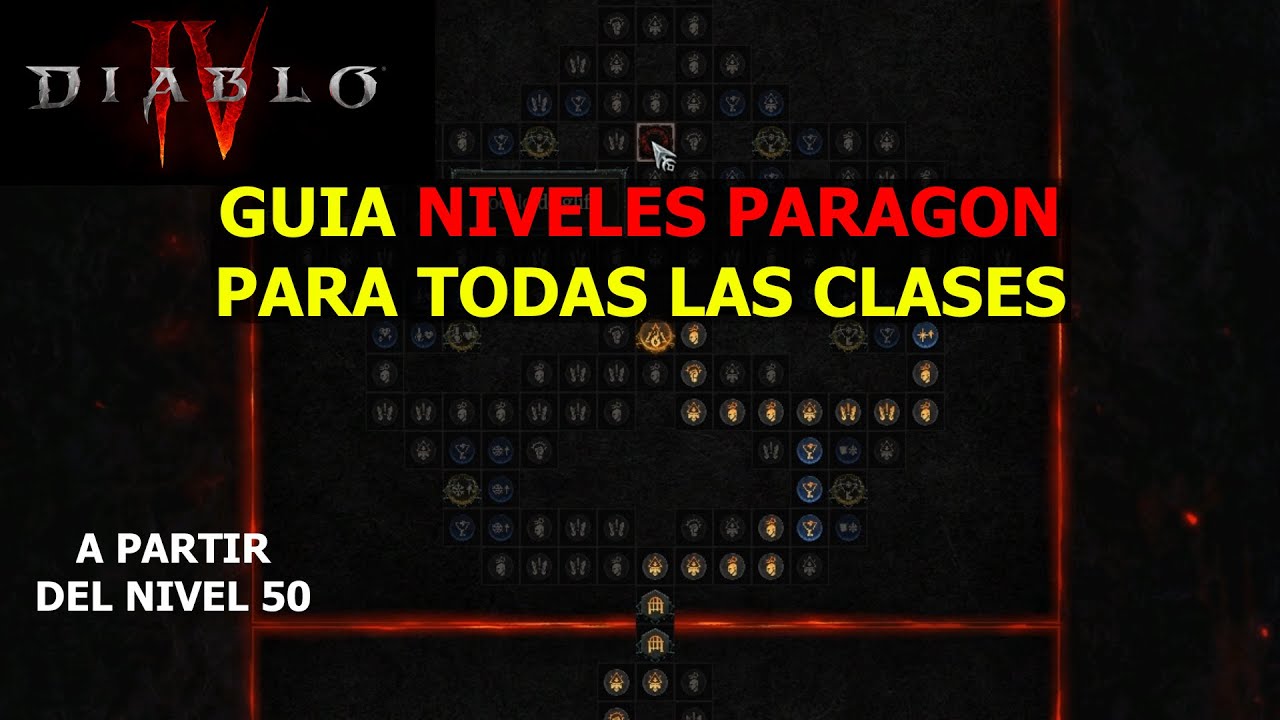 diablo 4 GUIA niveles PARAGON (para todas las clases)