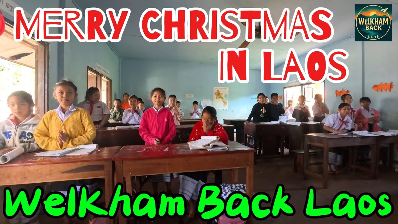 Merry Christmas in Laos 🇱🇦 