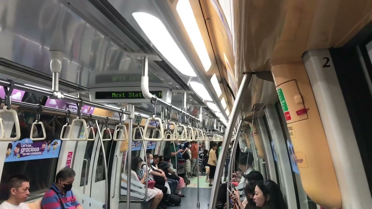 Unrefurbished C751A set 7001/7002 from NE3 TE17 EW16 to NE1 CC29 Harbourfront