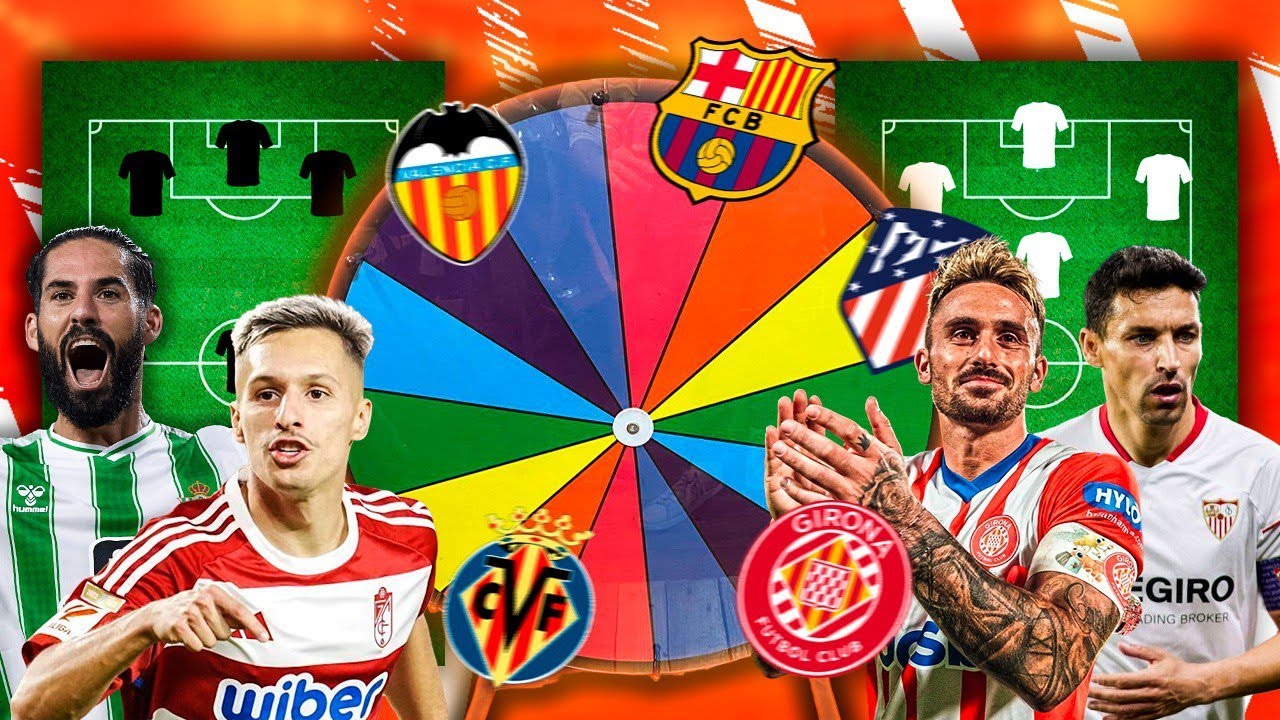 HACEMOS el MEJOR XI DE LALIGA con la RULETA de la SUERTE