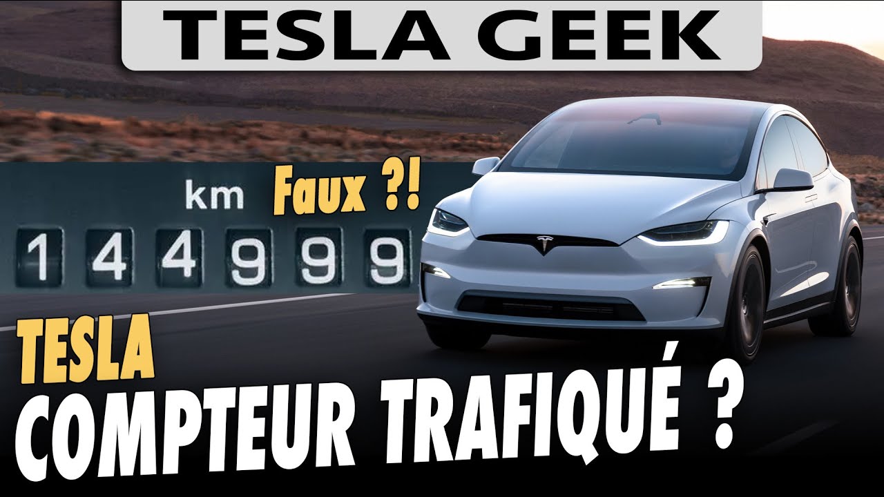 Il accuse TESLA de trafiquer ses compteurs kilom&eacute;triques ! J&rsquo;ai compar&eacute;.