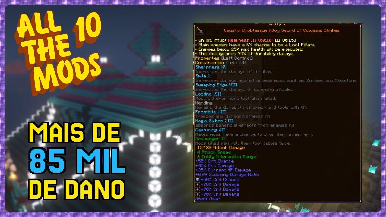 MAIS DE 85 MIL DE DANO, UMA DAS ARMAS MAIS FORTES DO JOGO COM SILENT GEAR | ATM 10 #41