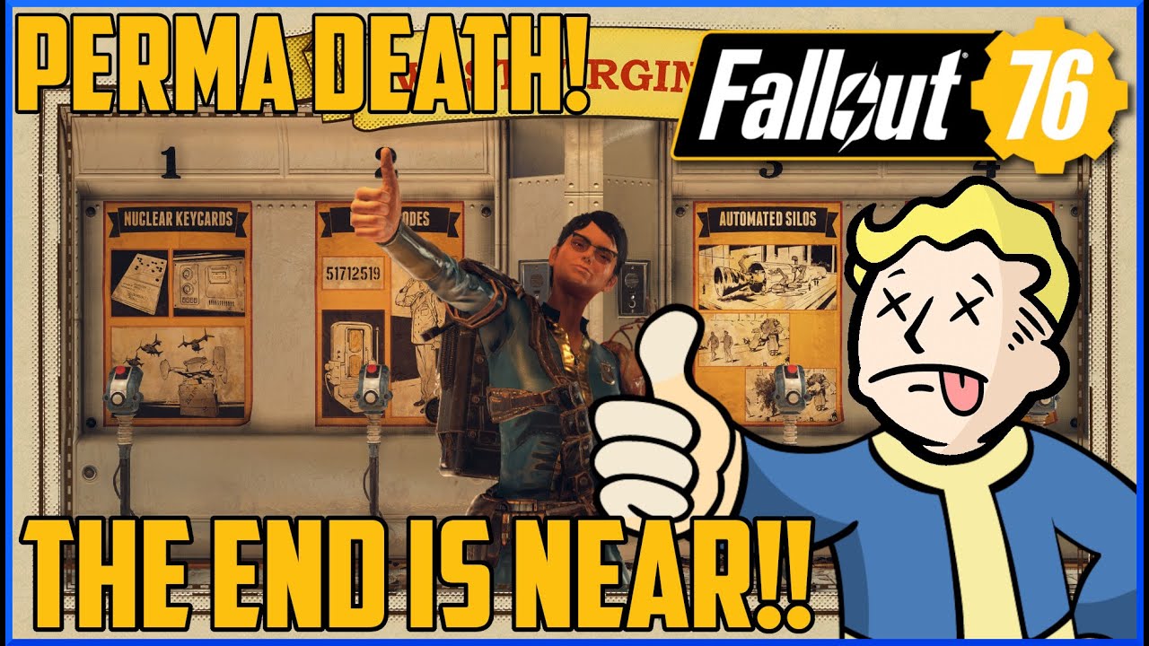 Fallout 76 Permadeath - PT24 - The Penultimate Outing!!