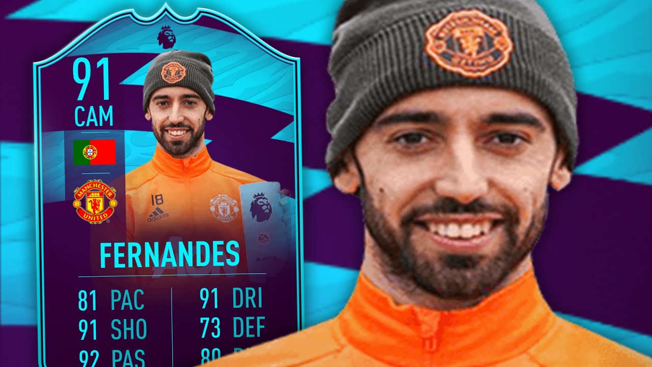 FIFA 21 POTM BRUNO FERNANDES 91 PLAYER REVIEW