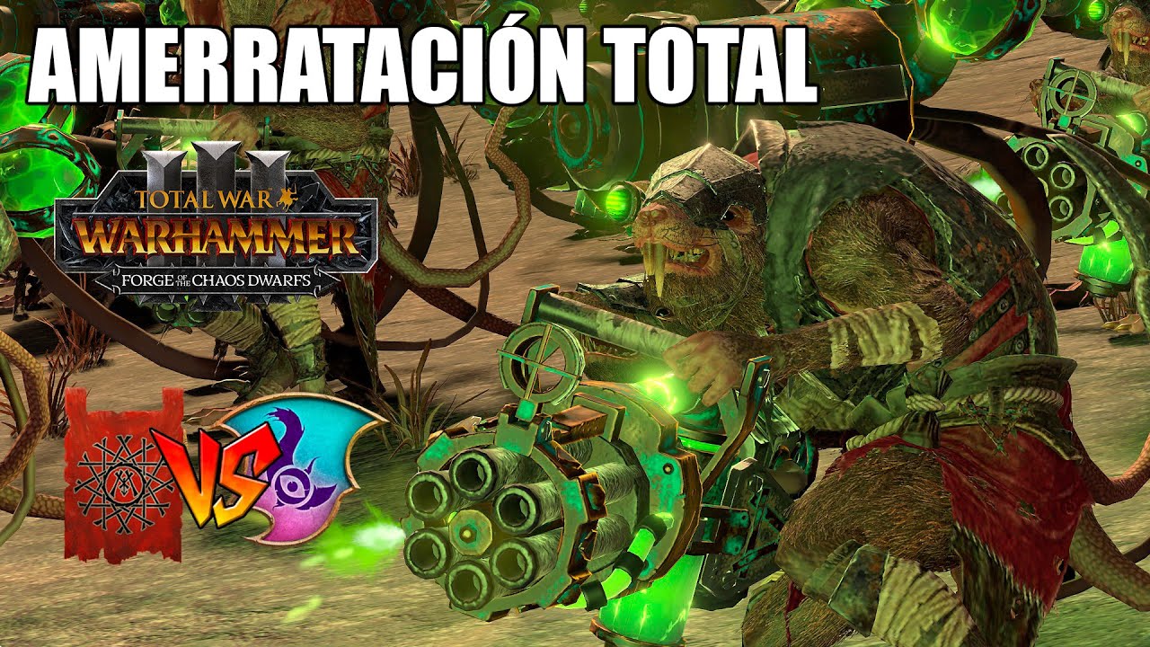 AMERRATANDO CON LA SONRISA DE UN NIÑO SKAVEN VS TZEENTCH TOTAL WAR WARHAMMER 3 #639
