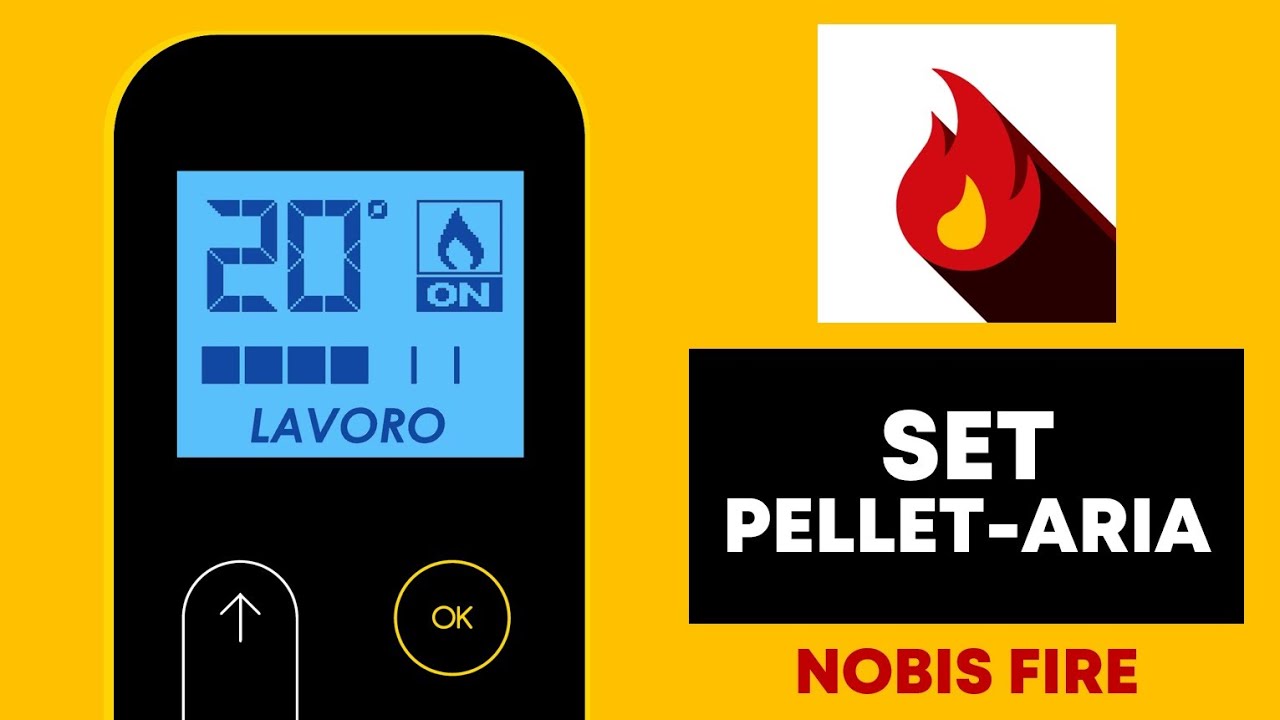 [TUTORIAL 2023] La miscela Pellet-Aria sul display touch di Nobis Fire