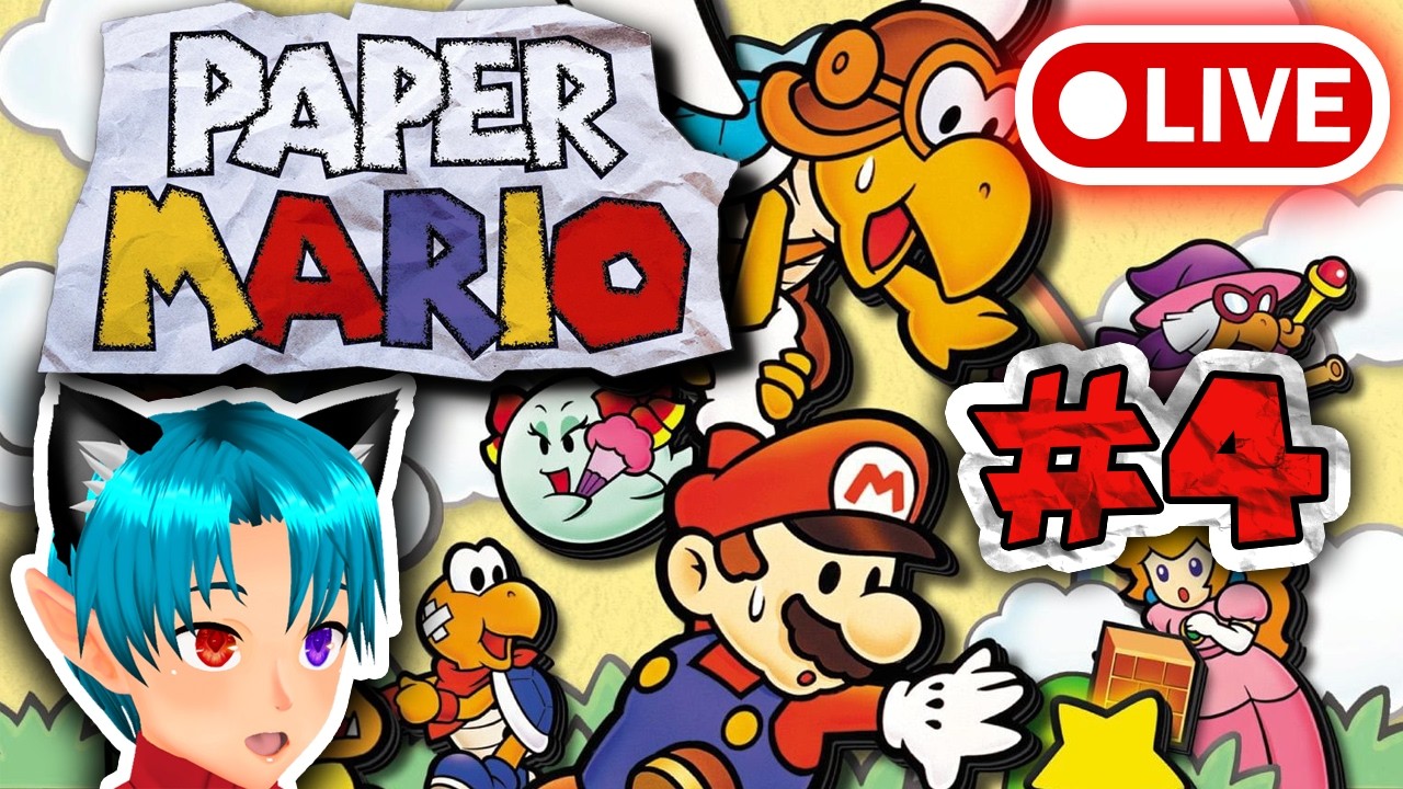 PAPER TIME! WAHOOO! | Paper Mario | CHECK THE DESCRIPTION