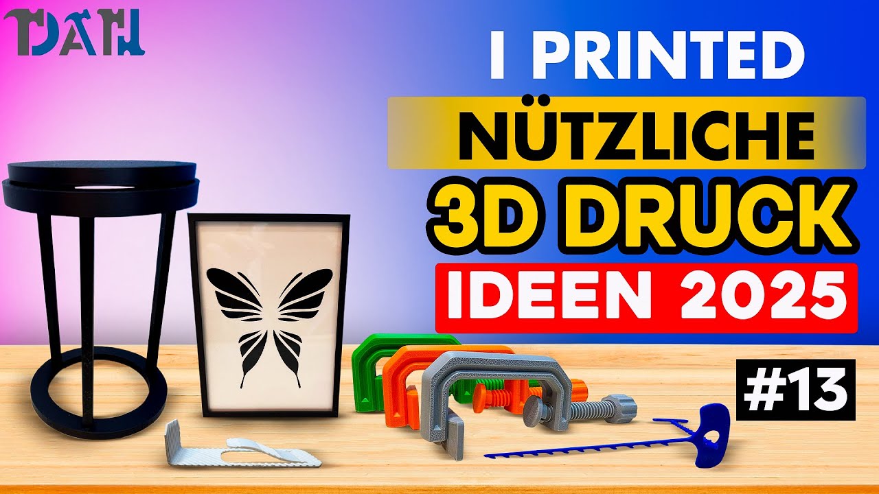 5 praktische 3D-Druck-Ideen, die du wirklich brauchst | I Printed #13 / 2025