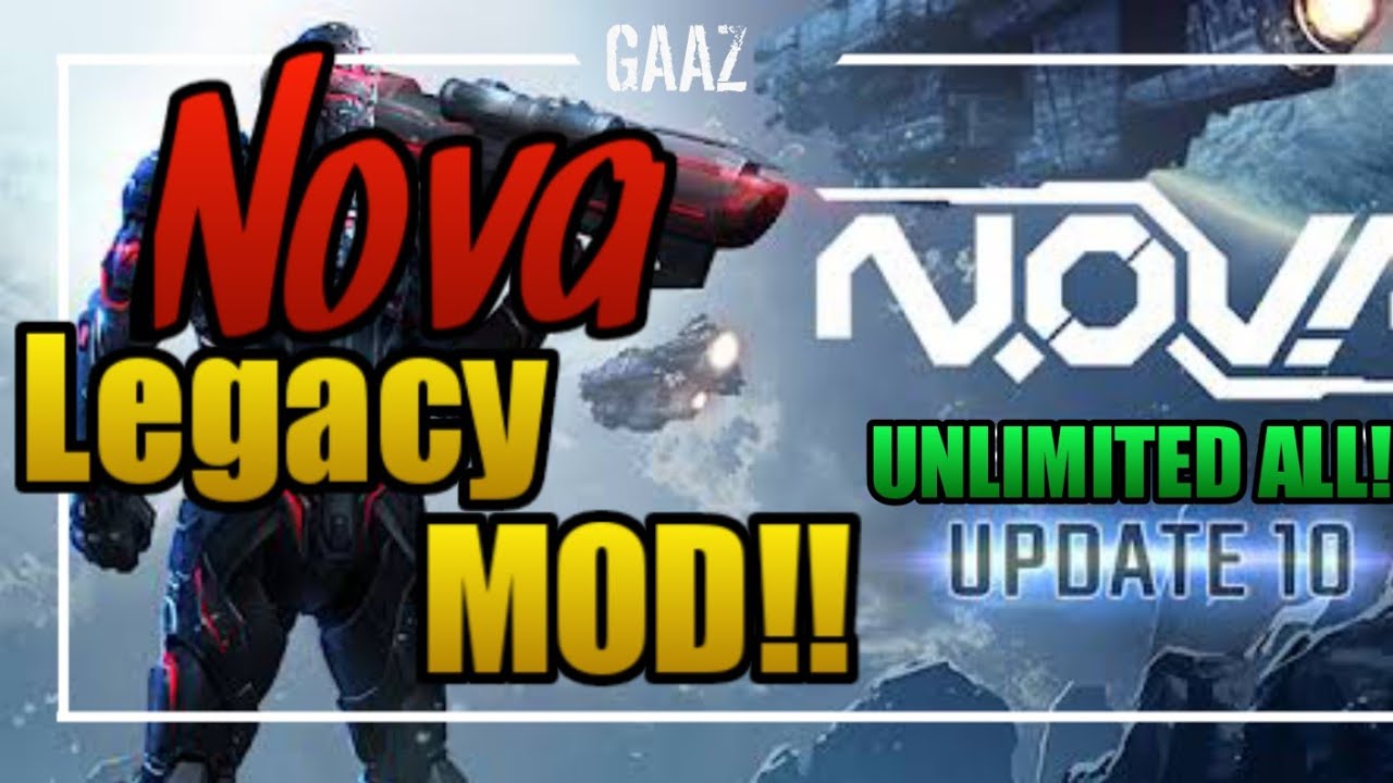 Nova Legacy Mod | Unlock All Weapon | Unlimited Coin & Gem