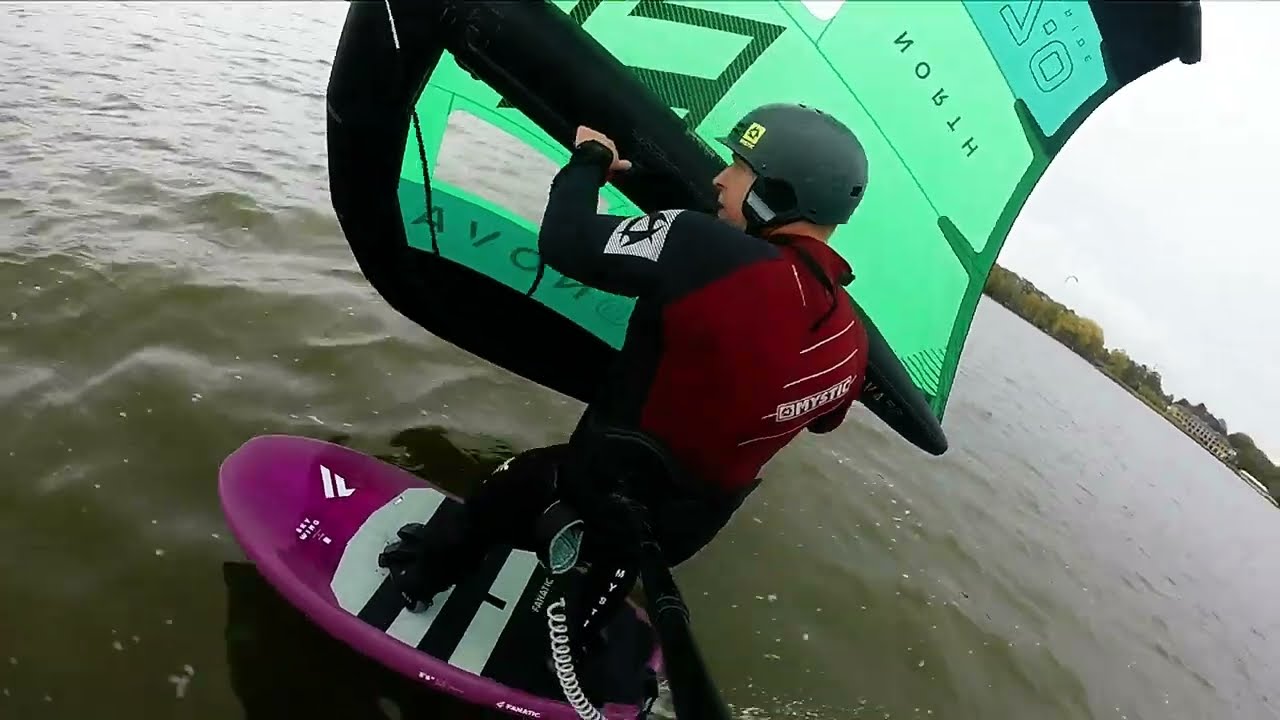 North Nova 7 Fanatic Skywing 5.6 Leichtwind Wingfoil Berlin North Sonar