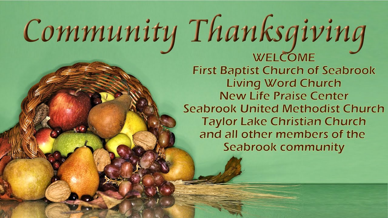 Community Thanksgiving 2024