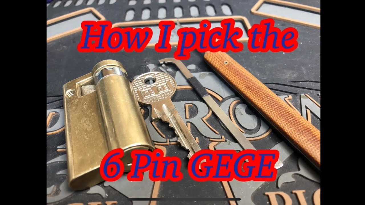 6 pin GEGE Picked & gutted