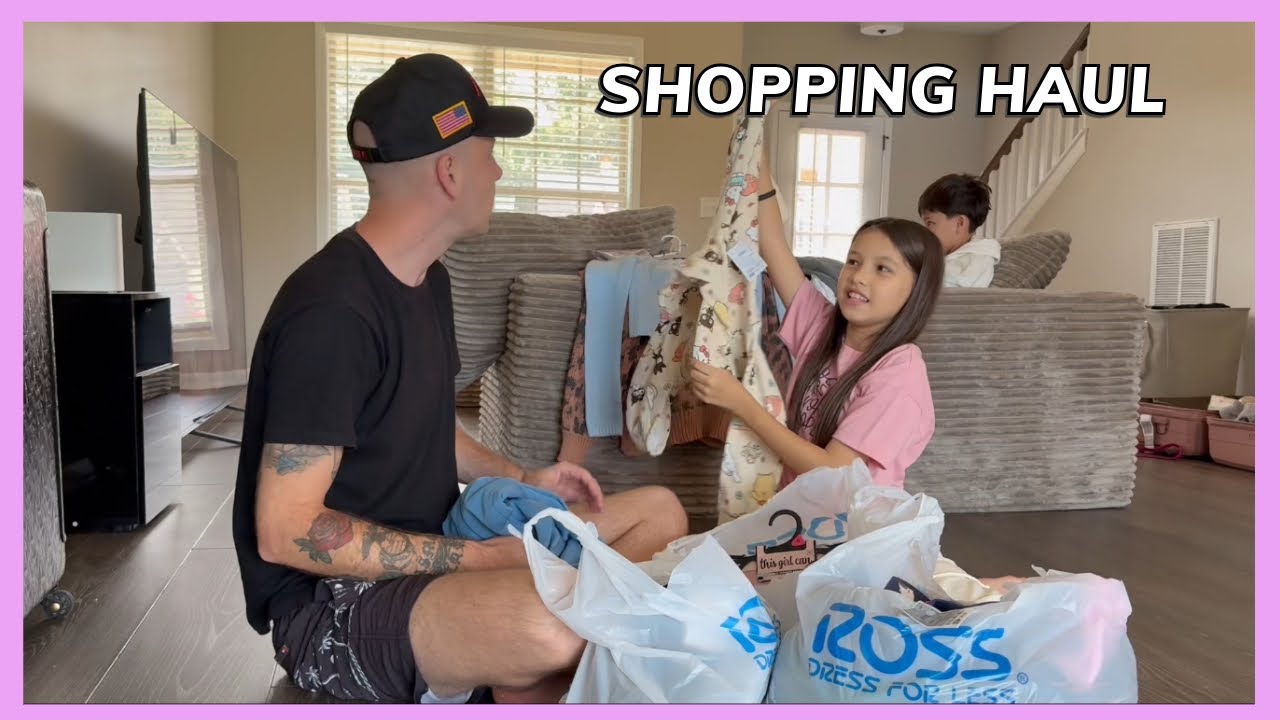 SHOPPING HAUL FROM ROSS - SECOND DAY AT THE HOUSE SA 🇺🇸