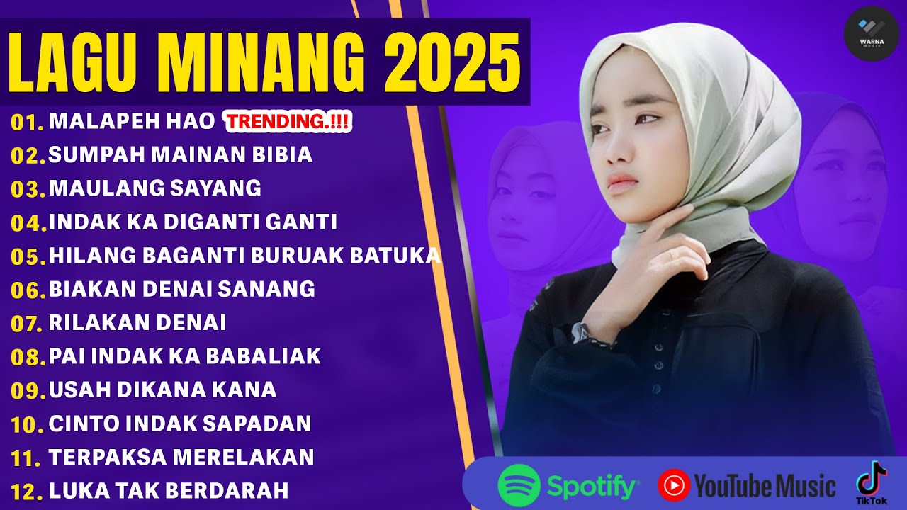 JAN SAMPAI MANARUAH DANDAM - FULL ALBUM TERBARU (MIX) 2025 | BASAYANG TAPI BABAGI | LAGU MINANG 2025