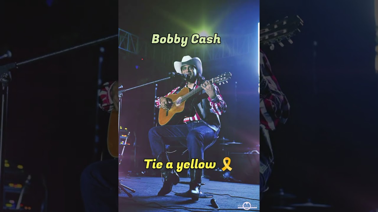 Tie a yellow ribbon 🎗️ Bobby Cash electric guitar