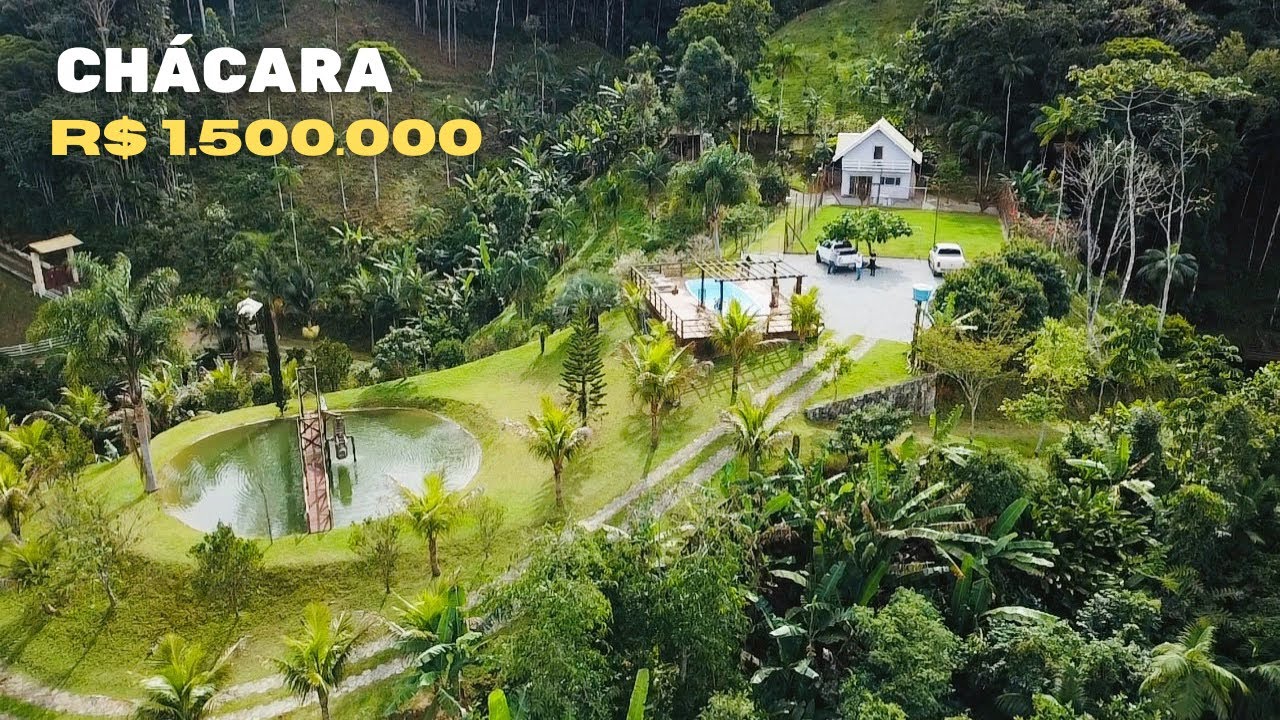 (VENDIDO) CHÁCARA A VENDA EM SANTA CATARINA - ÁGUAS MORNAS/SC