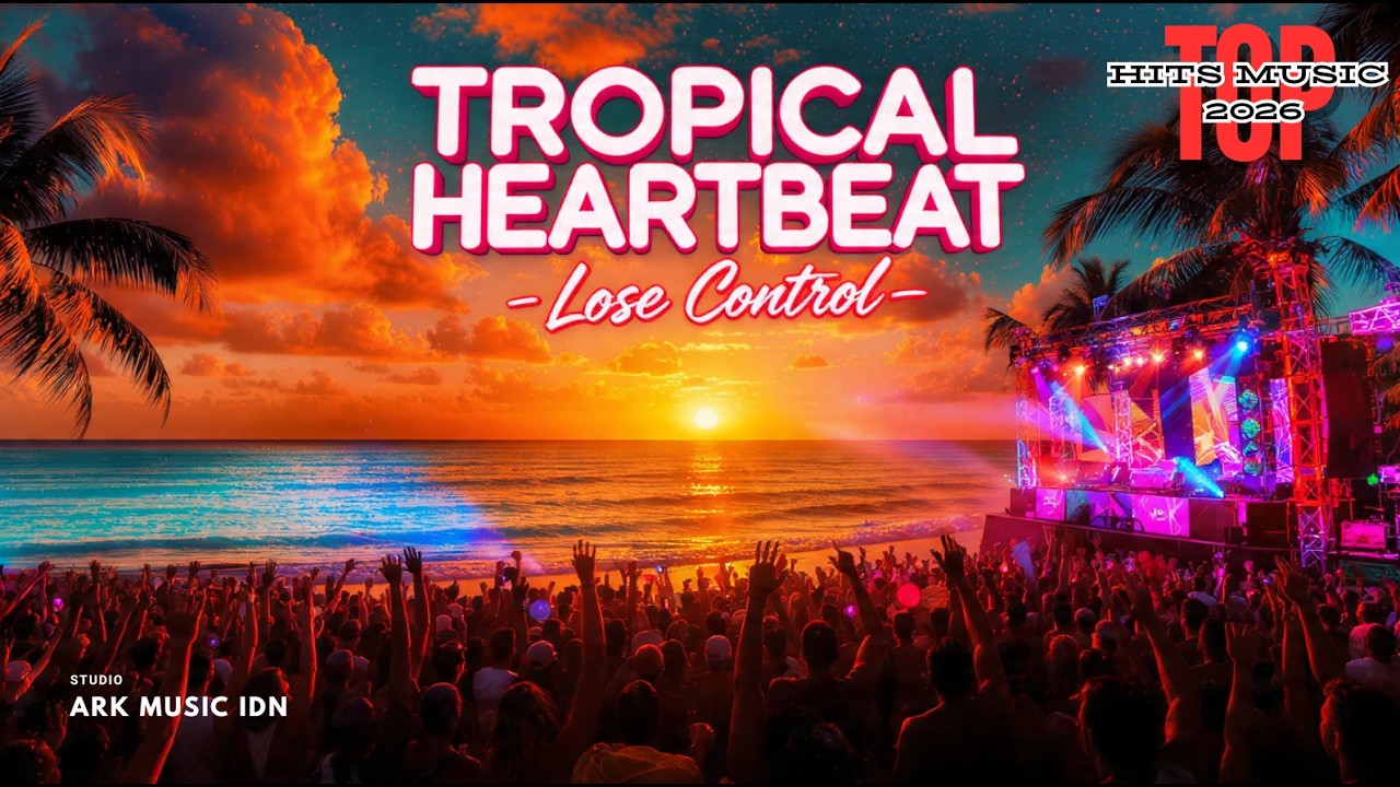 Tropical Heartbeat | Upbeat Tropical Romance Song HITS Music 2026